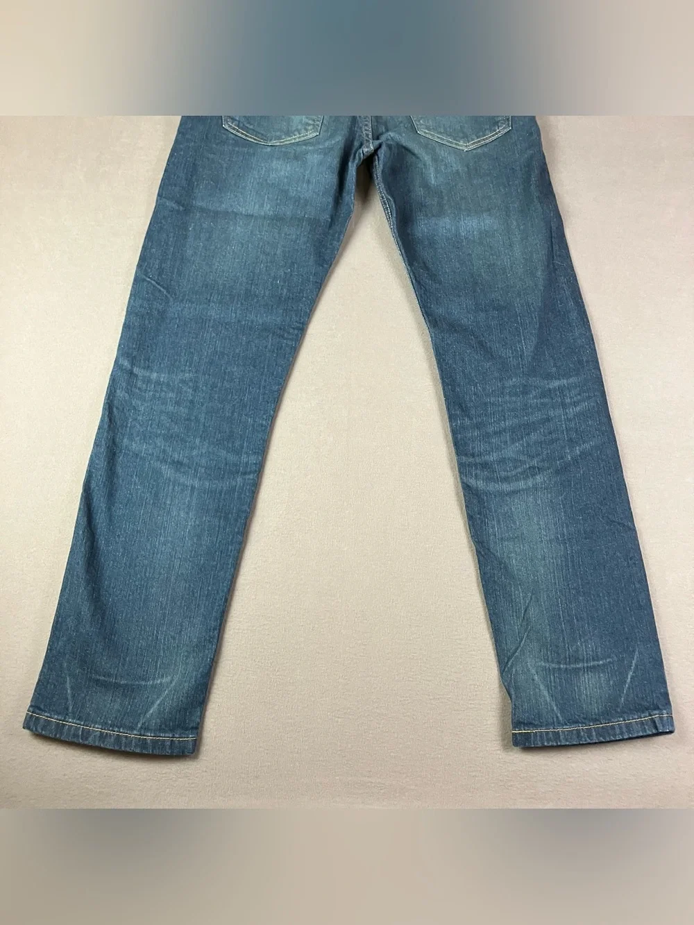 Levis 502 Straight Jeans Men’s Size 32x34 Blue Denim Pants Zip Fly